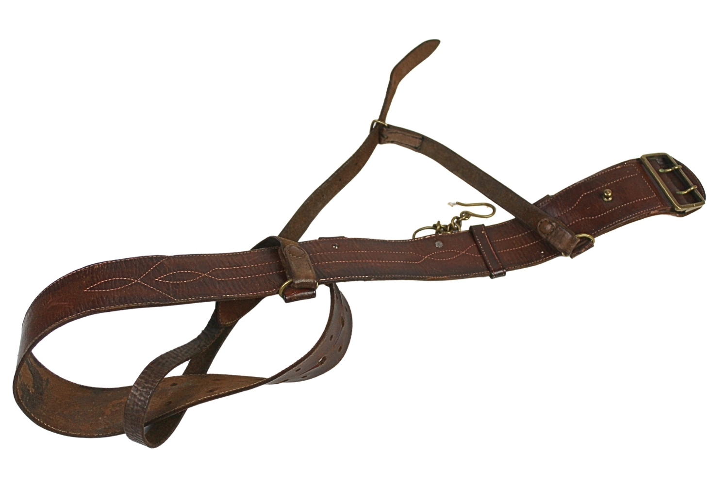 II RP Pas oficerski wz.24 z koalicyjką