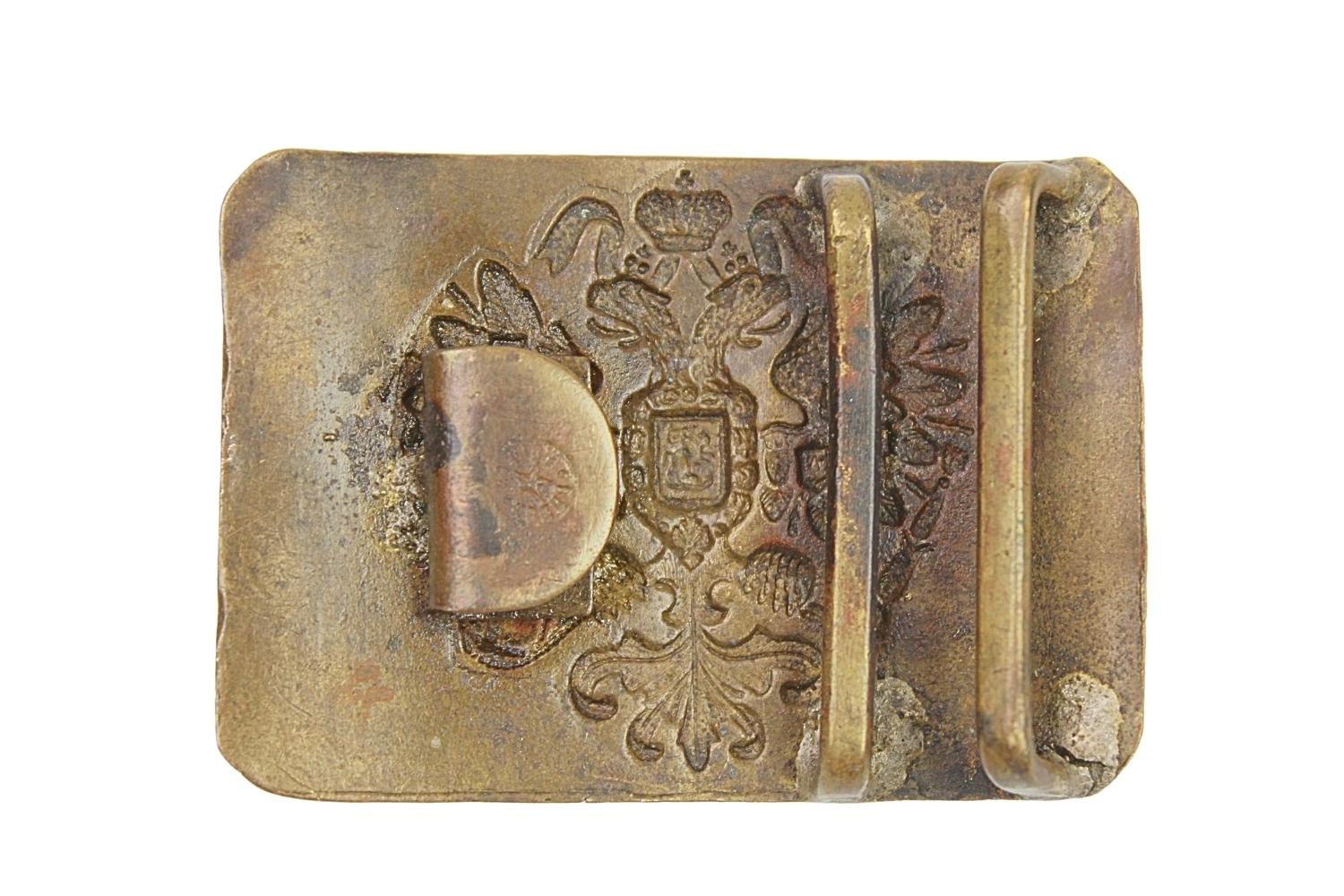 Klamra carska piechoty sygnowana