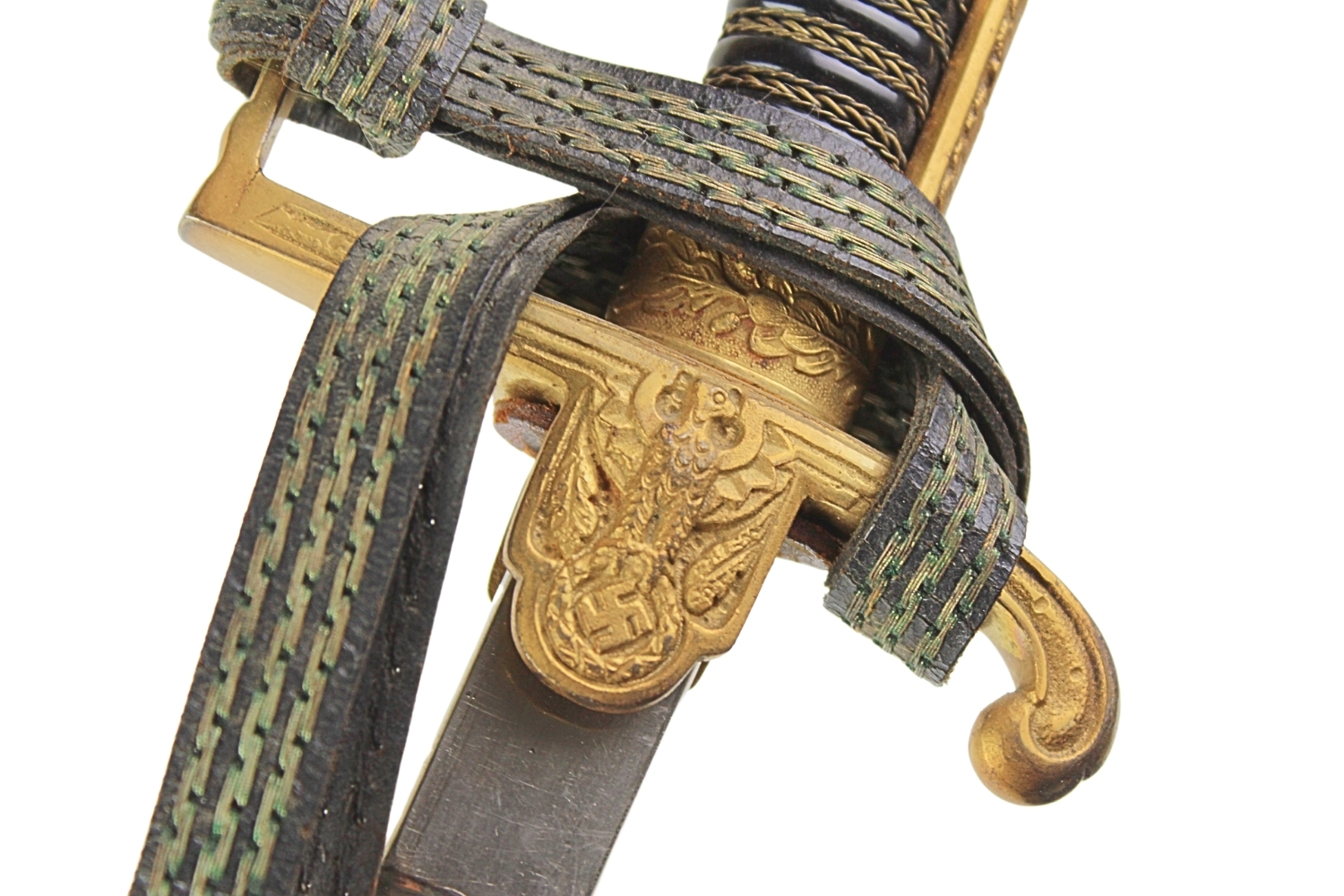 SZABLA OFICERA WEHRMACHTU Paul Weyersberg&Co SOLINGEN Z TEMBLAKIEM