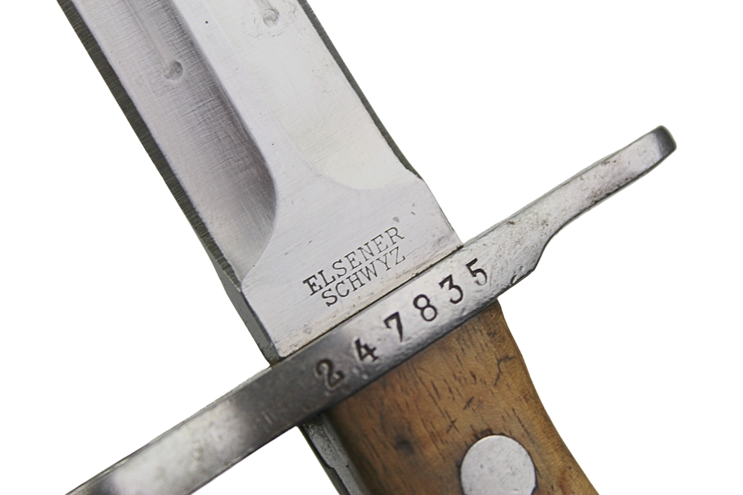 Bagnet Szwajcarski wz.1918 Elsener Schwyz z żabką