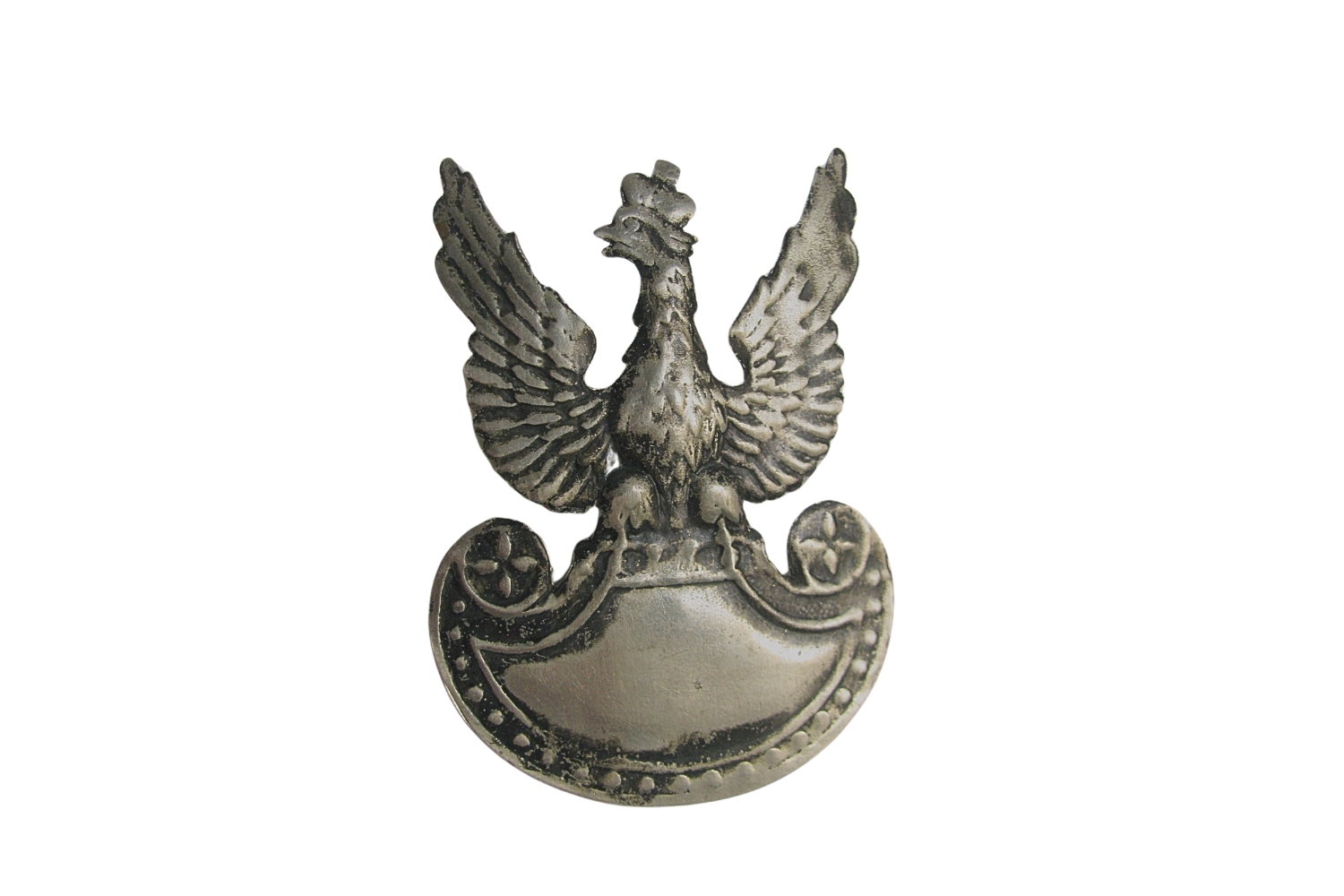 Orzeł produkcji konspiracyjnej zbliżony rysunkiem do wz.19 – nieopisany