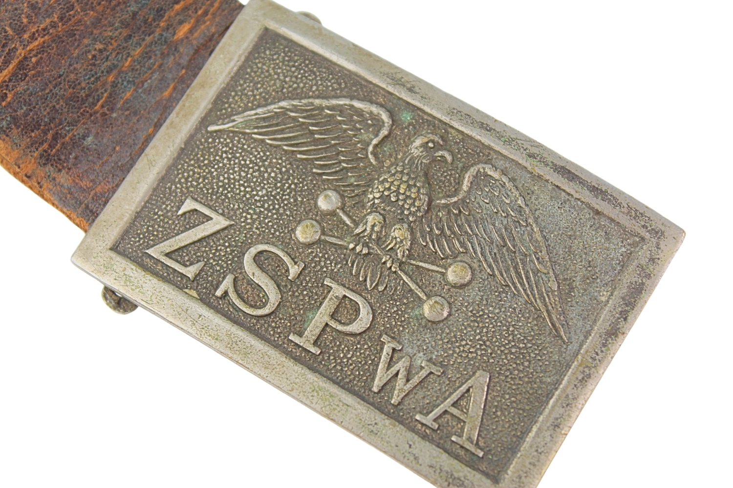 Pas z klamrą Związek Sokołów Polskich w Ameryce 