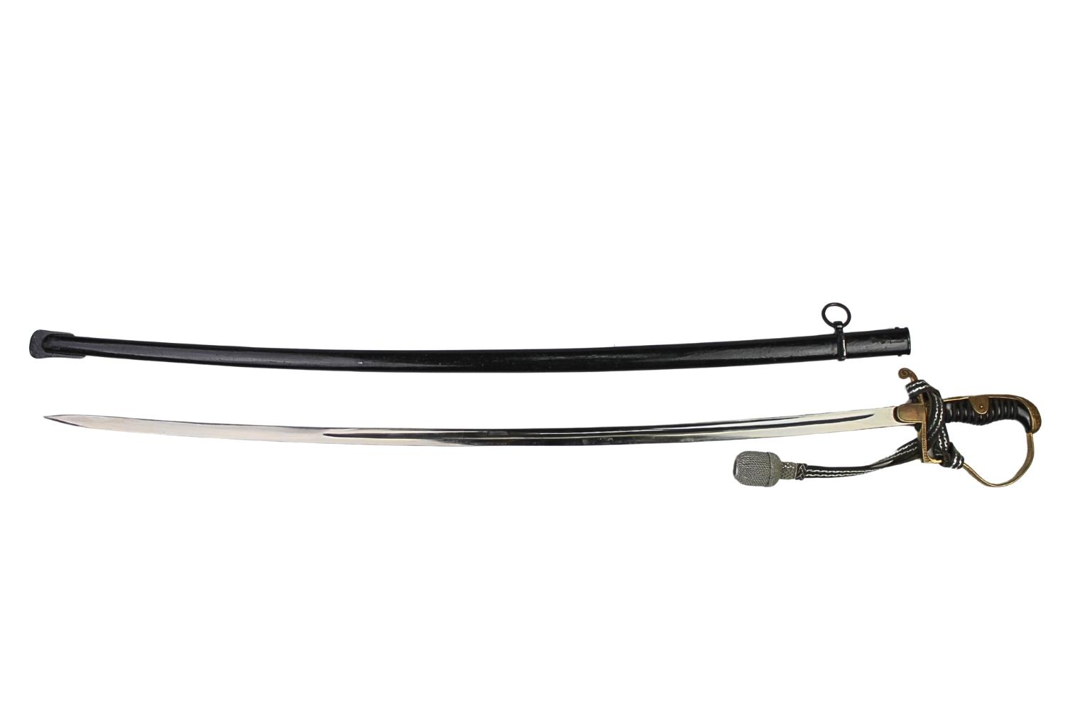 SZABLA OFICERA WEHRMACHTU F.W. Holler Solingen  Z TEMBLAKIEM