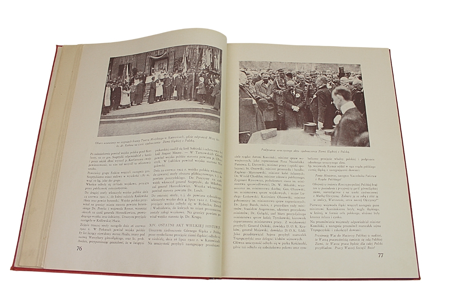 II RP KSIĘGA PAMIĄTKOWA X-LECIA ZW. URZĘDNIKÓW PAŃSTWOWYCH Śląsk 1934