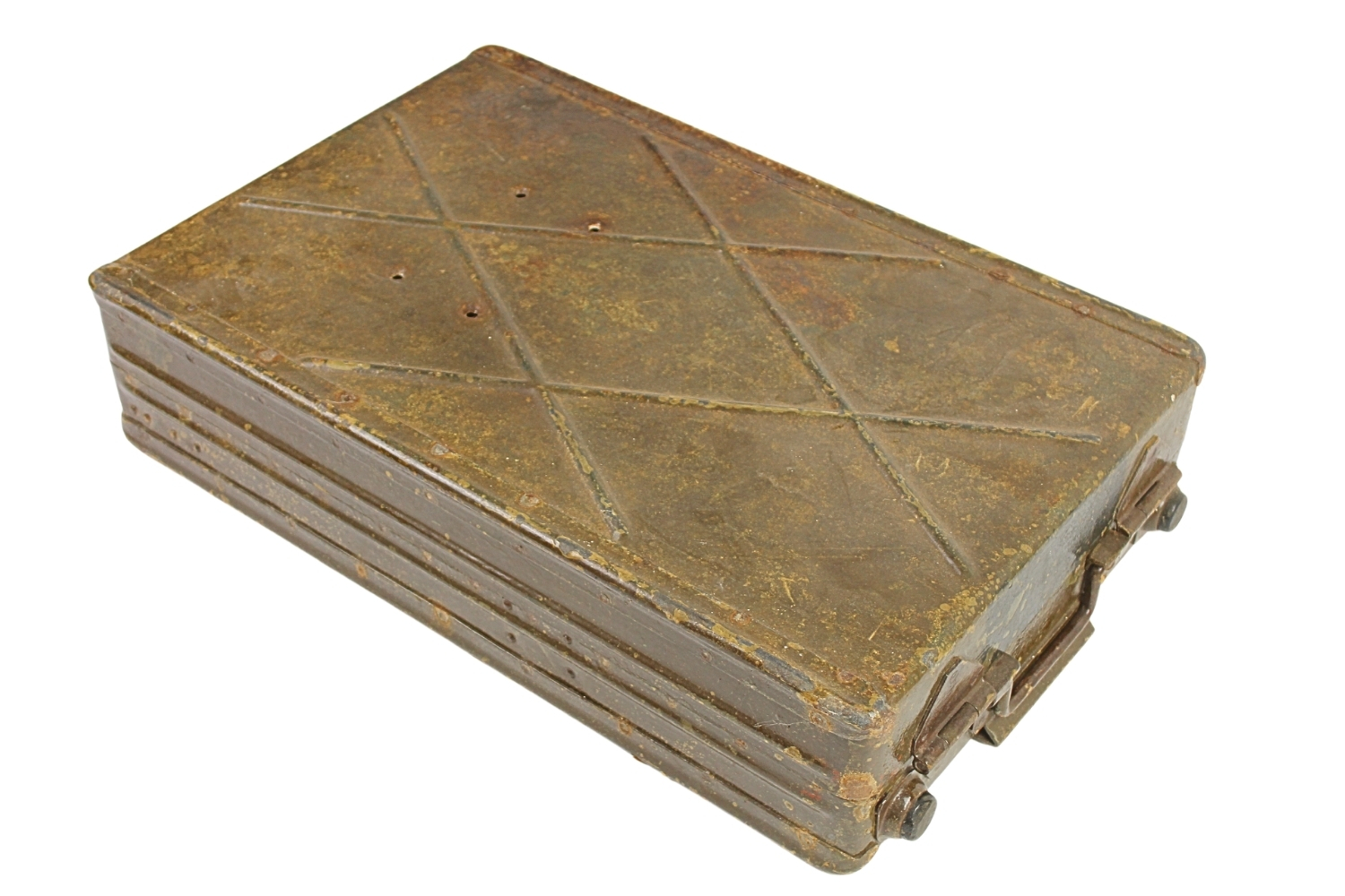 II RP Skrzynia jaszczowa amunicyjna na 3 granaty Haubica 100mm wz.14/19P 