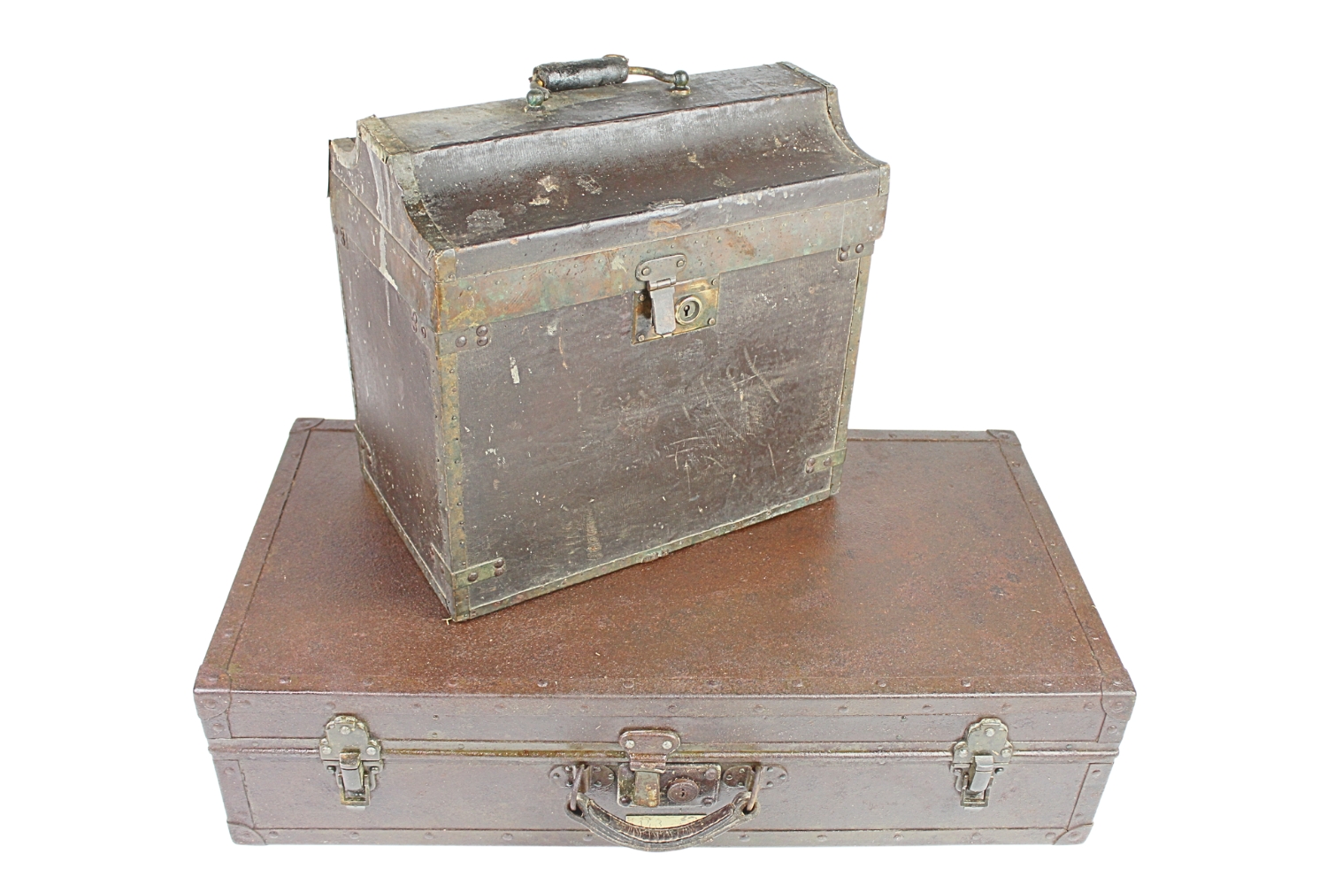 II RP Skrzynie WP na zestaw do odprawiania mszy polowej Roszkowski Warszawa 1939Unikat