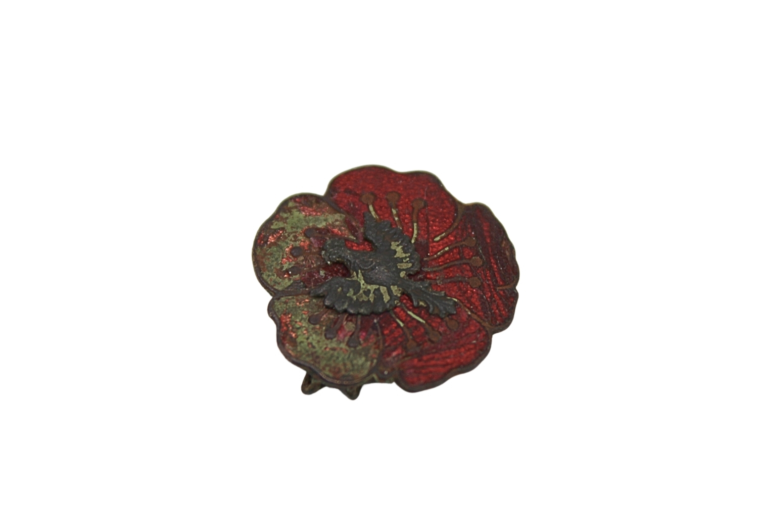 Odznaka/ broszka patriotyczna z orzełkiem- ciekawa