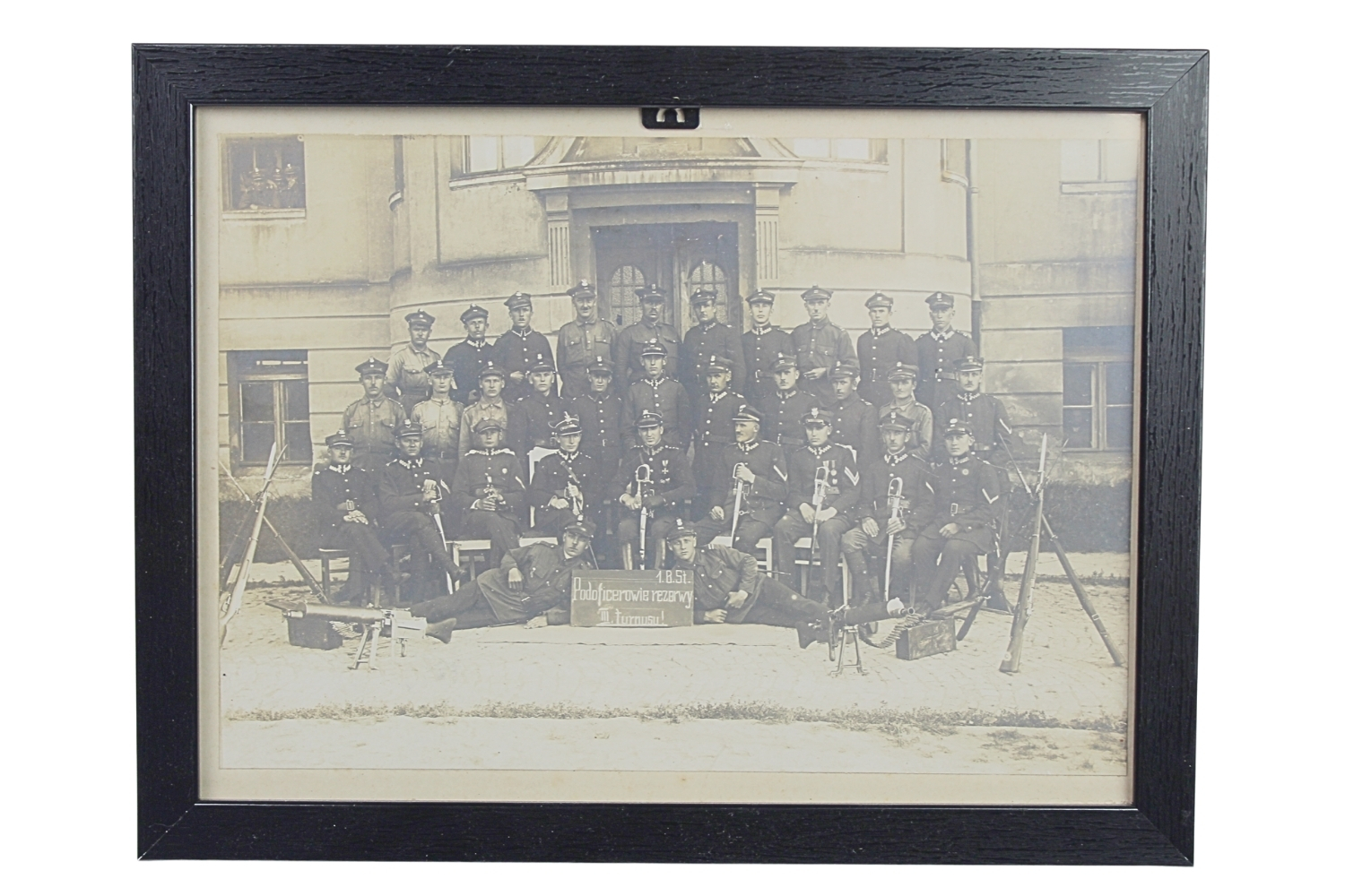 II RP 1 B. Strzelców Podoficerowie Rezerwy III turnusu MG 08/15