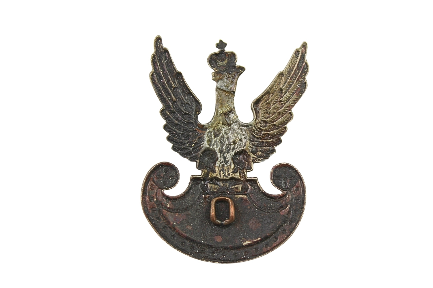 II RP Orzeł wz.19 mocowany na omegi