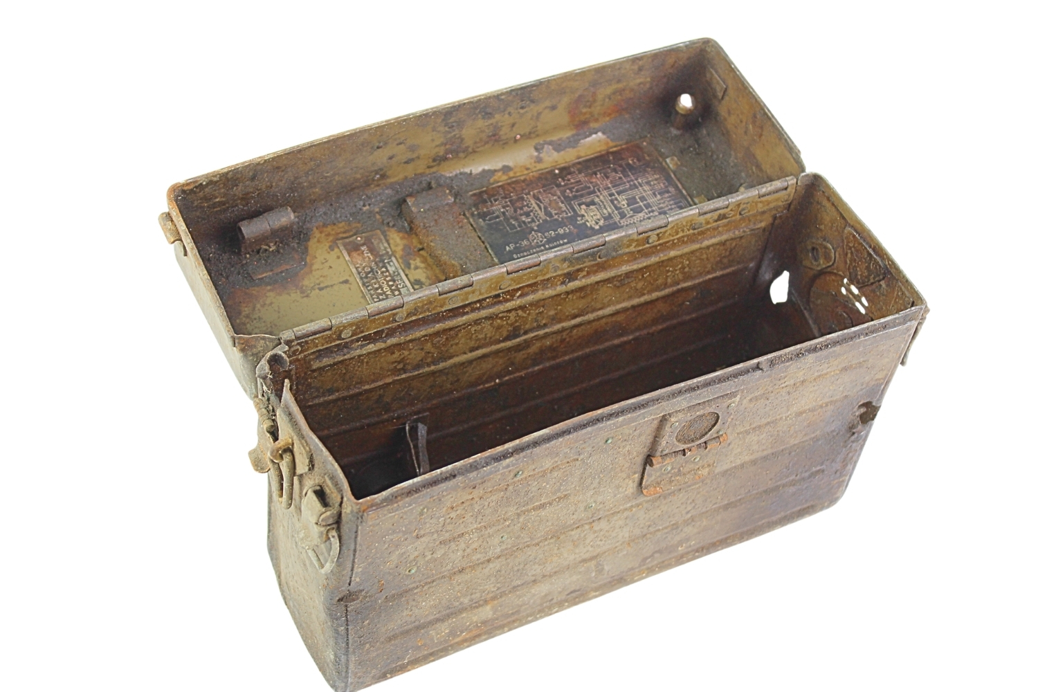 II RP Telefon Polowy AP 36 1937 Obudowa 