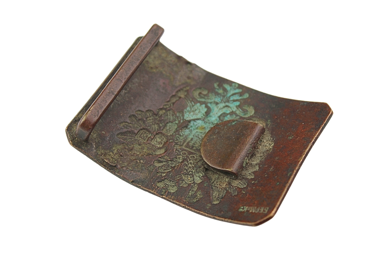 Klamra carska piechoty sygnowana