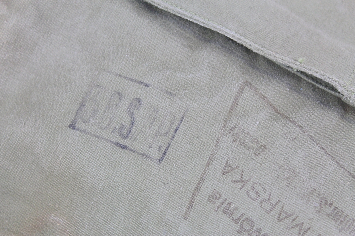 II RP Tornister wz.27 3 Bat. Saperów Wytw. Rym. Didier i Wojciechowski 1931