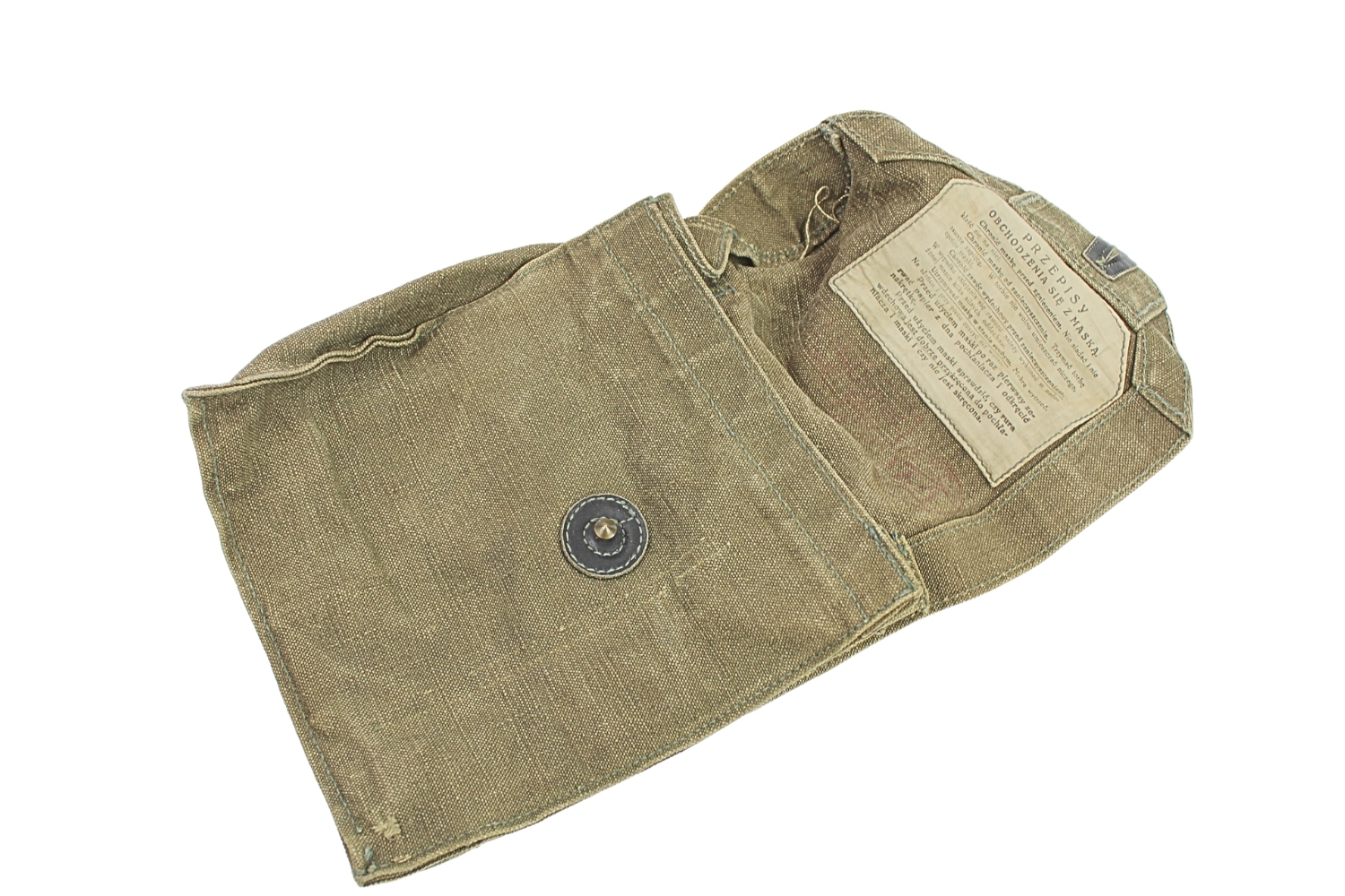 II RP Torba na maskę wz.32 Lenko Bielsko