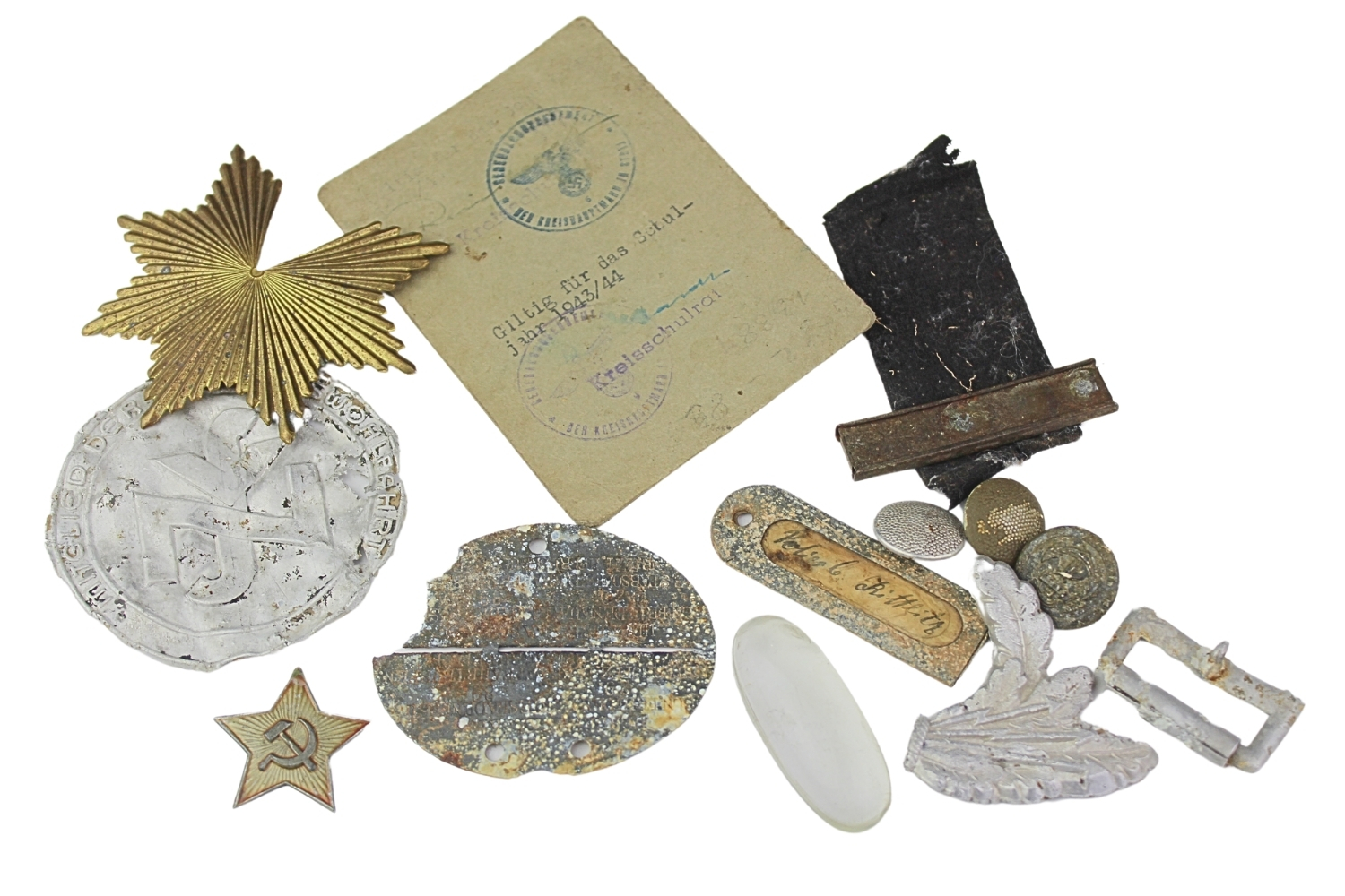 Zestaw Reliktów II Wojna Światowa