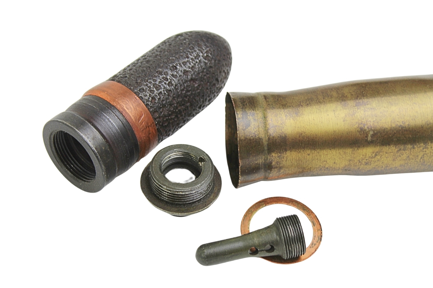 II RP Armata ppanc Bofors 37mm wz.36 Skorupa Dekoracyjna