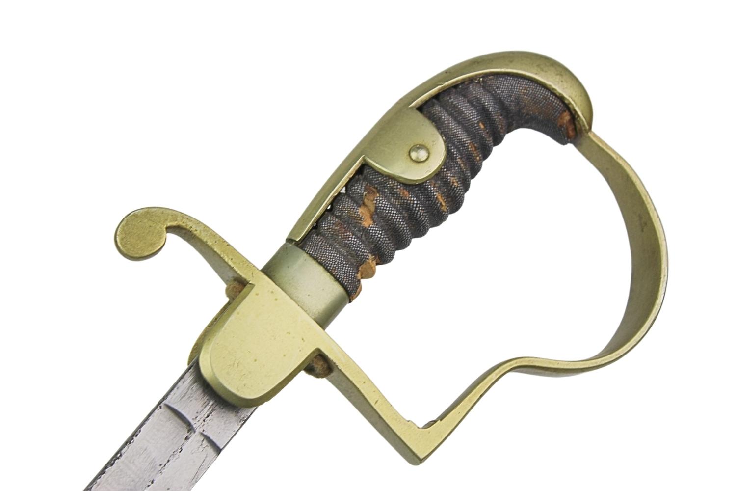 Szabla skórzana pochwa dekor