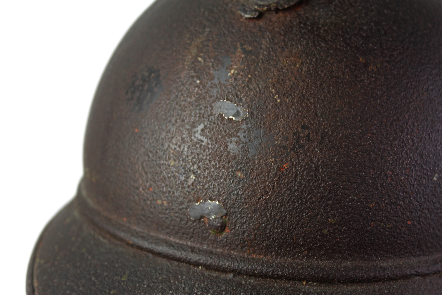 II RP Hełm Adrian wz.15 po polskim remoncie 