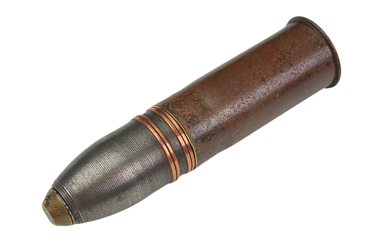 II RP Puteaux 37mm skorupa dekoracyjna