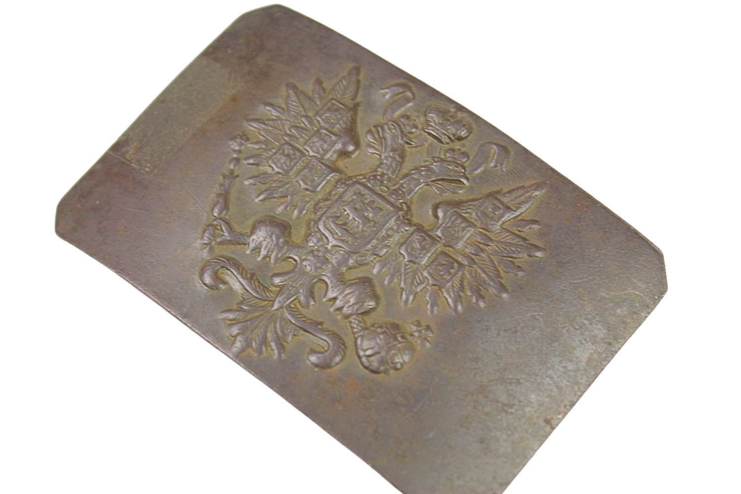 Klamra carska piechoty sygnowana