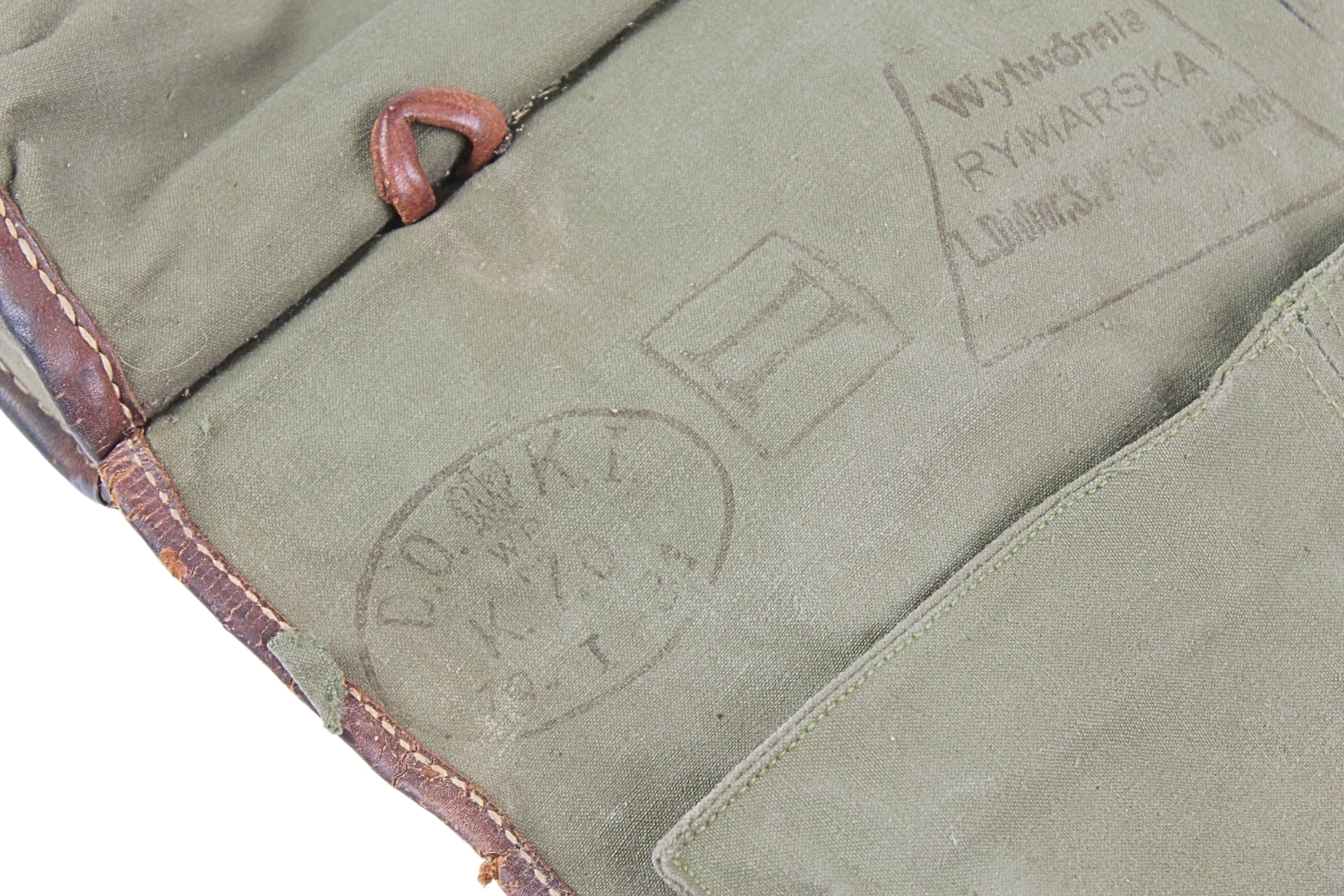 II RP Tornister wz.27 3 Bat. Saperów Wytw. Rym. Didier i Wojciechowski 1931