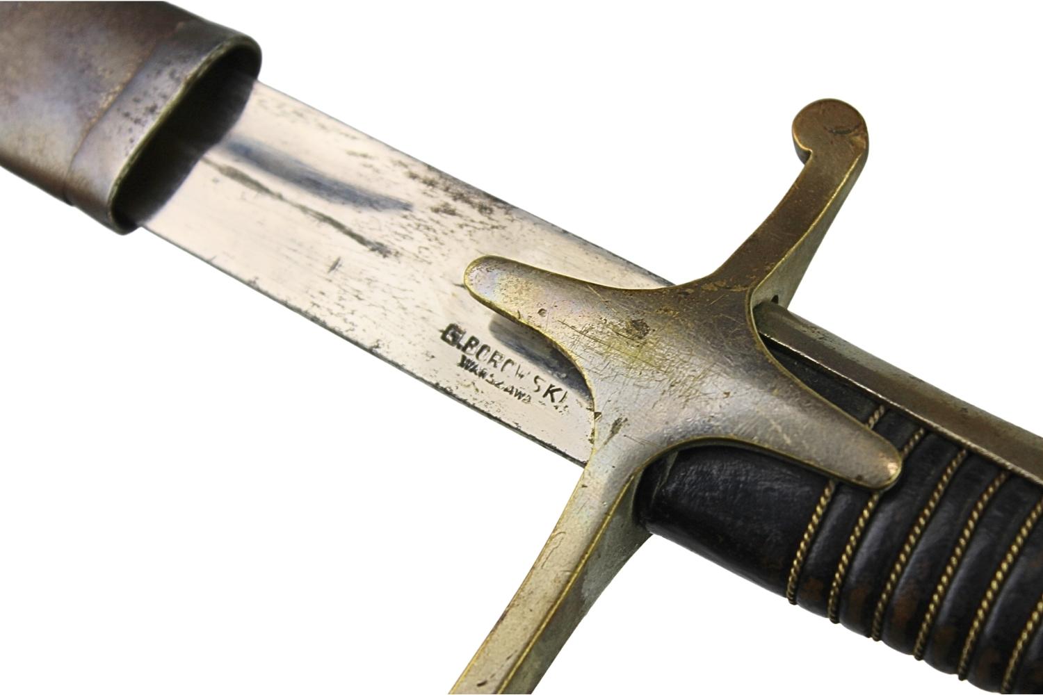 II RP Szabla podoficerska wz.21 22 G. Borowski Warszawa