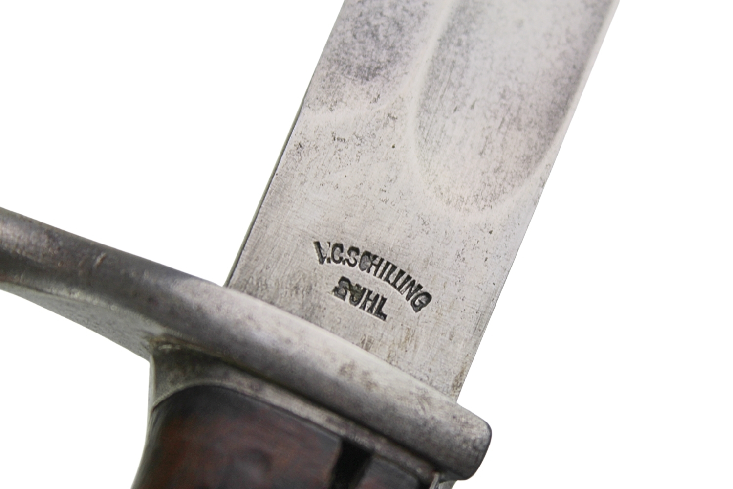 Bagnet niemiecki wz.98 05 „Liść” Schilling Suhl 1917