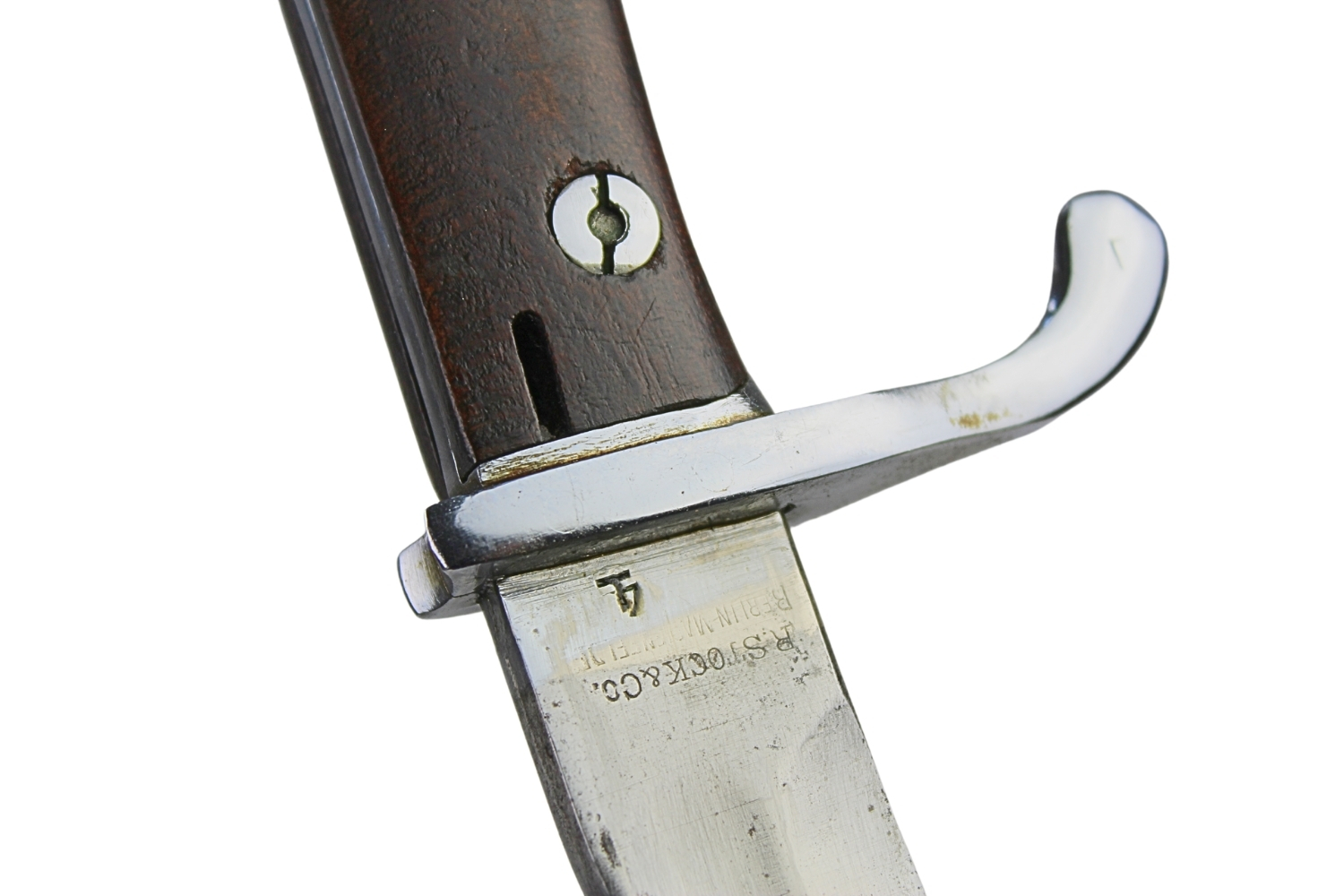 II RP Bagnet wz.98/05 „Liść” z polskim oznaczeniem wzoru 