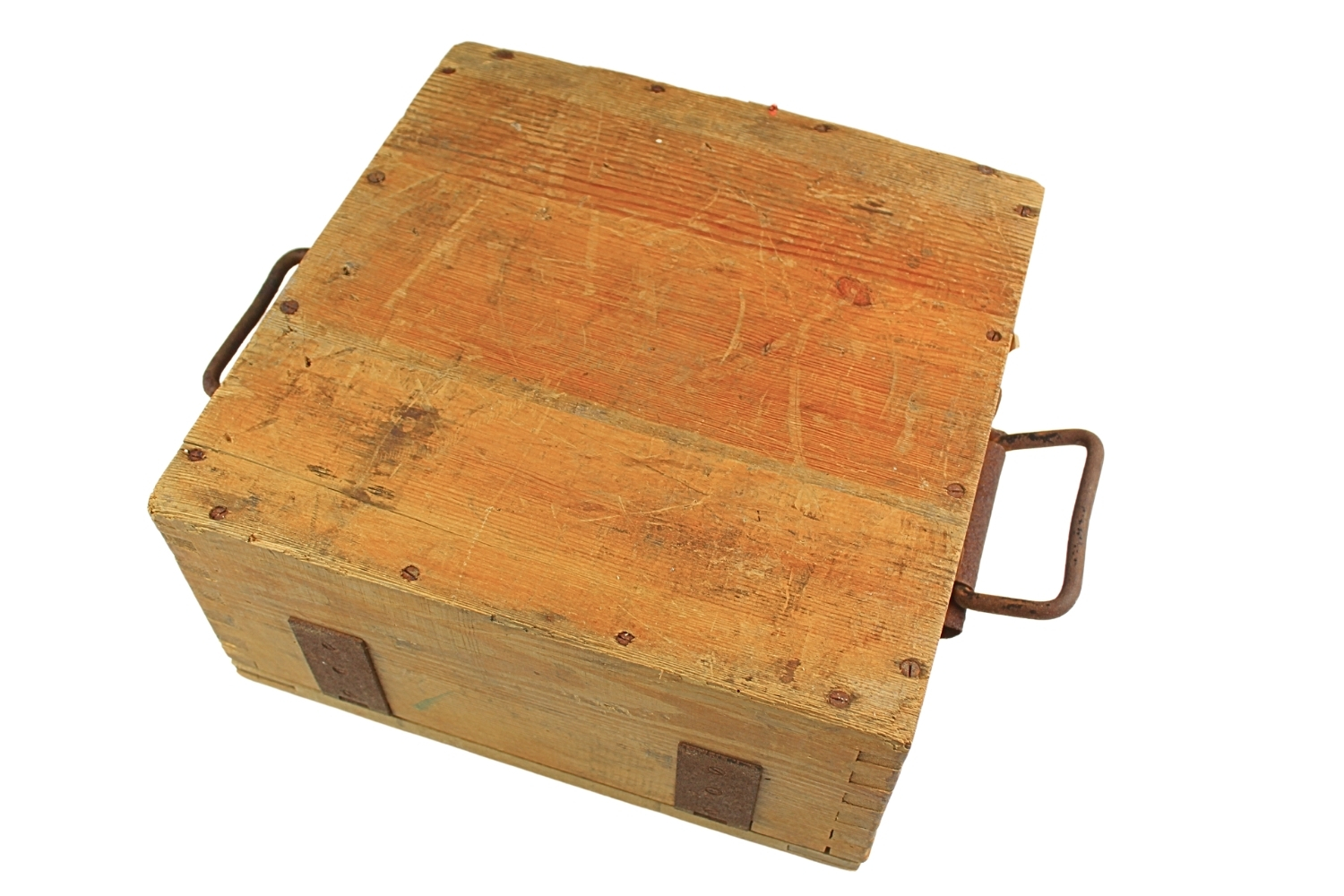 Skrzynka niemiecka na 25szt. zapalników Dopp. Z.S 60 komplet z pojemnikami