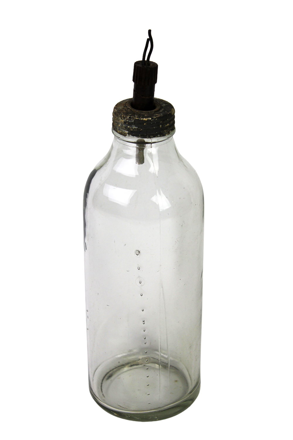 NIEMIECKA MINA SZKLANA FLASCHENEISMINE M42 SKORUPA DEKORACYJNA