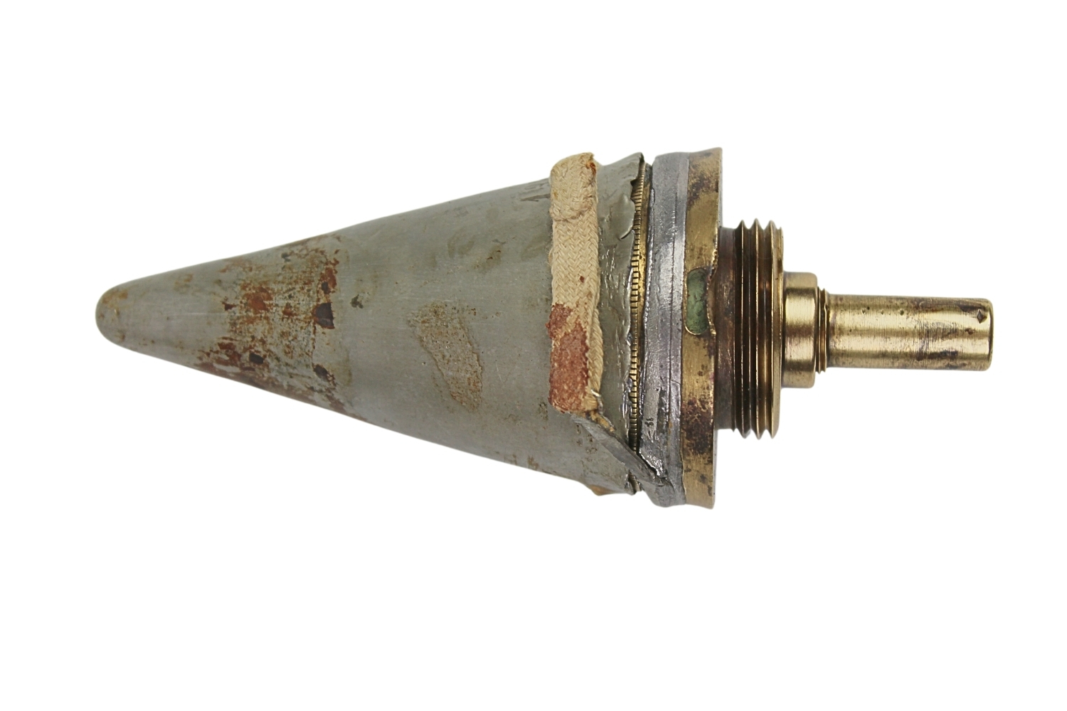 II RP Zapalnik wz.1925 Armata 75mm  wz.22 24  HEL, Gdynia 1939 Skorupa Dekoracyjna 