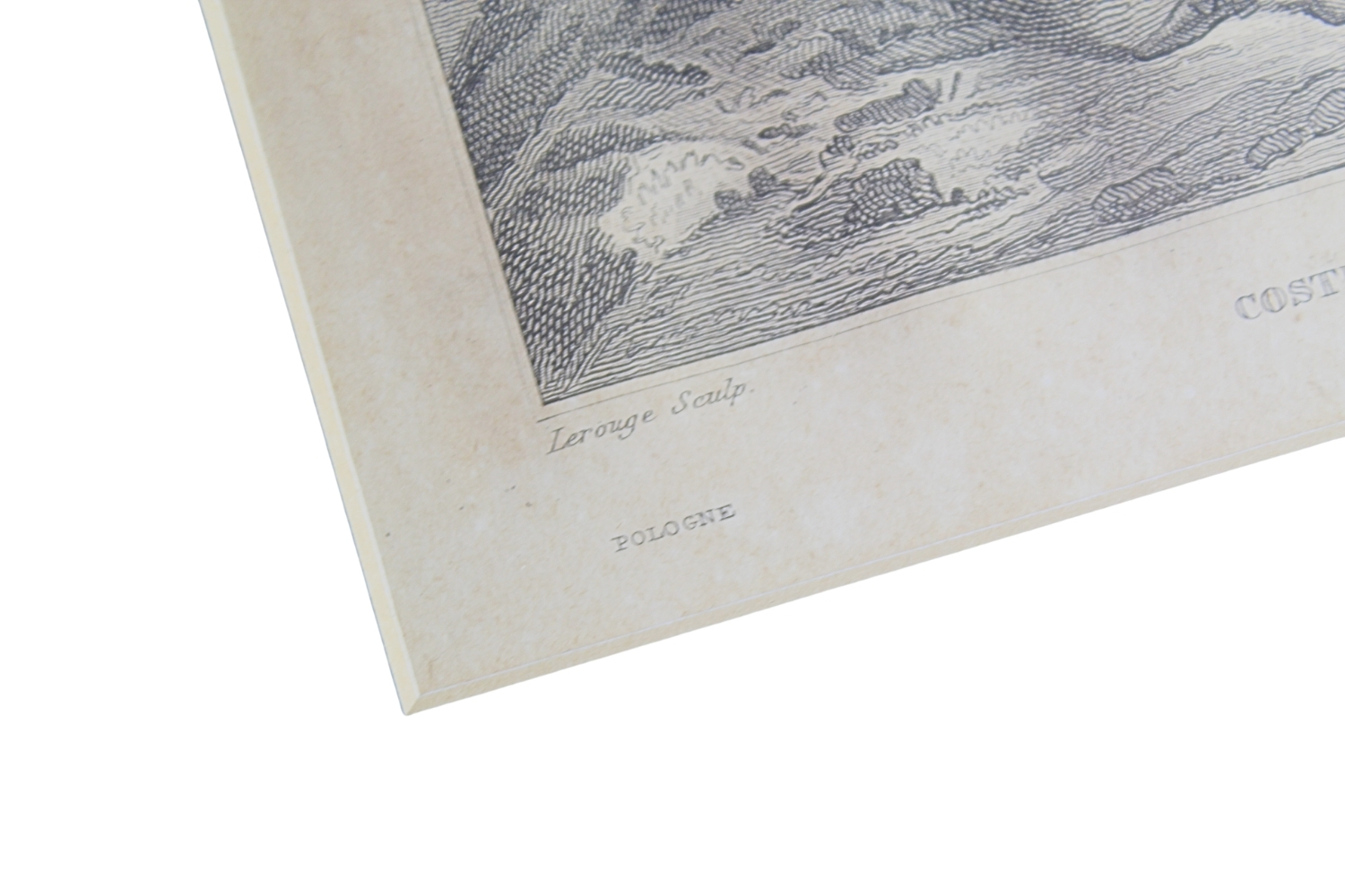 RYCINA UBIORY POLSKIE XIX WIEK