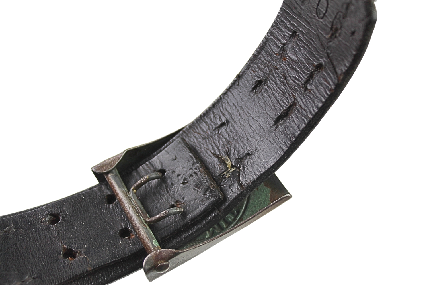 Pruski pas z klamrą Gott Mit Uns 