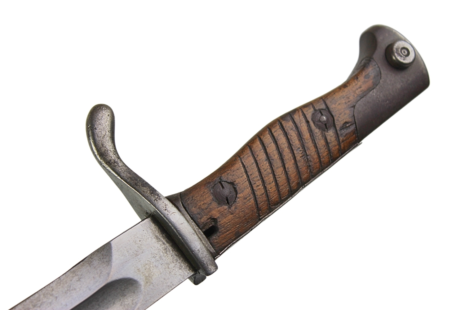 Bagnet niemiecki wz.98 05 „Liść” J.Corts Sohn Remscheid 1915 z żabką