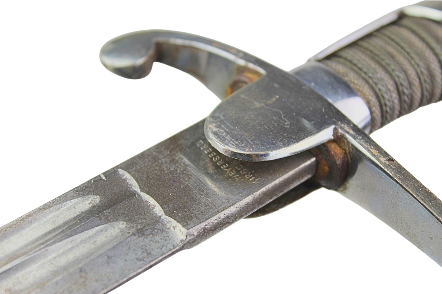 Pałasz niemiecki Weyersberg Kirschbaum Solingen 