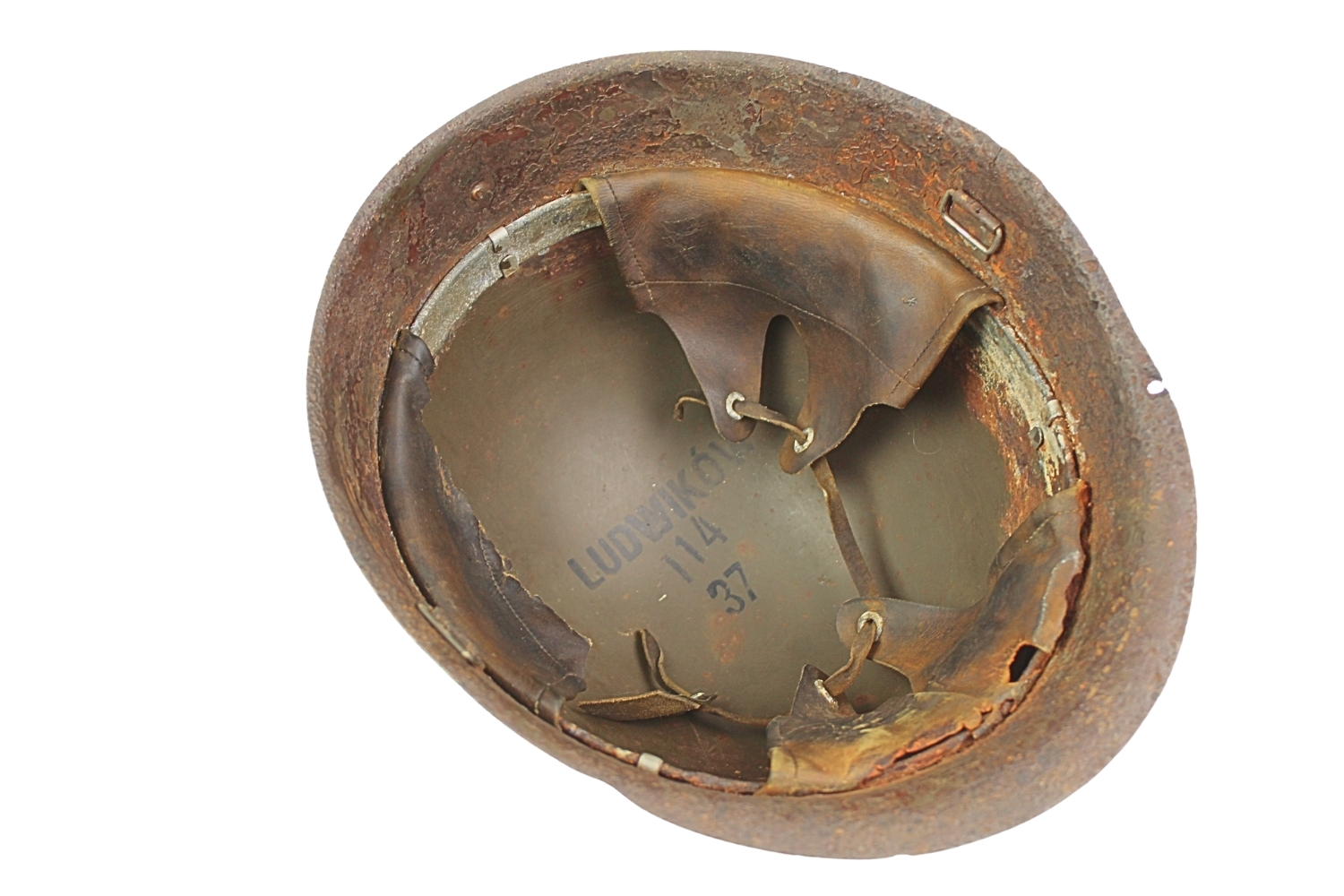 II RP Hełm wz.31 Huta Ludwików 1937