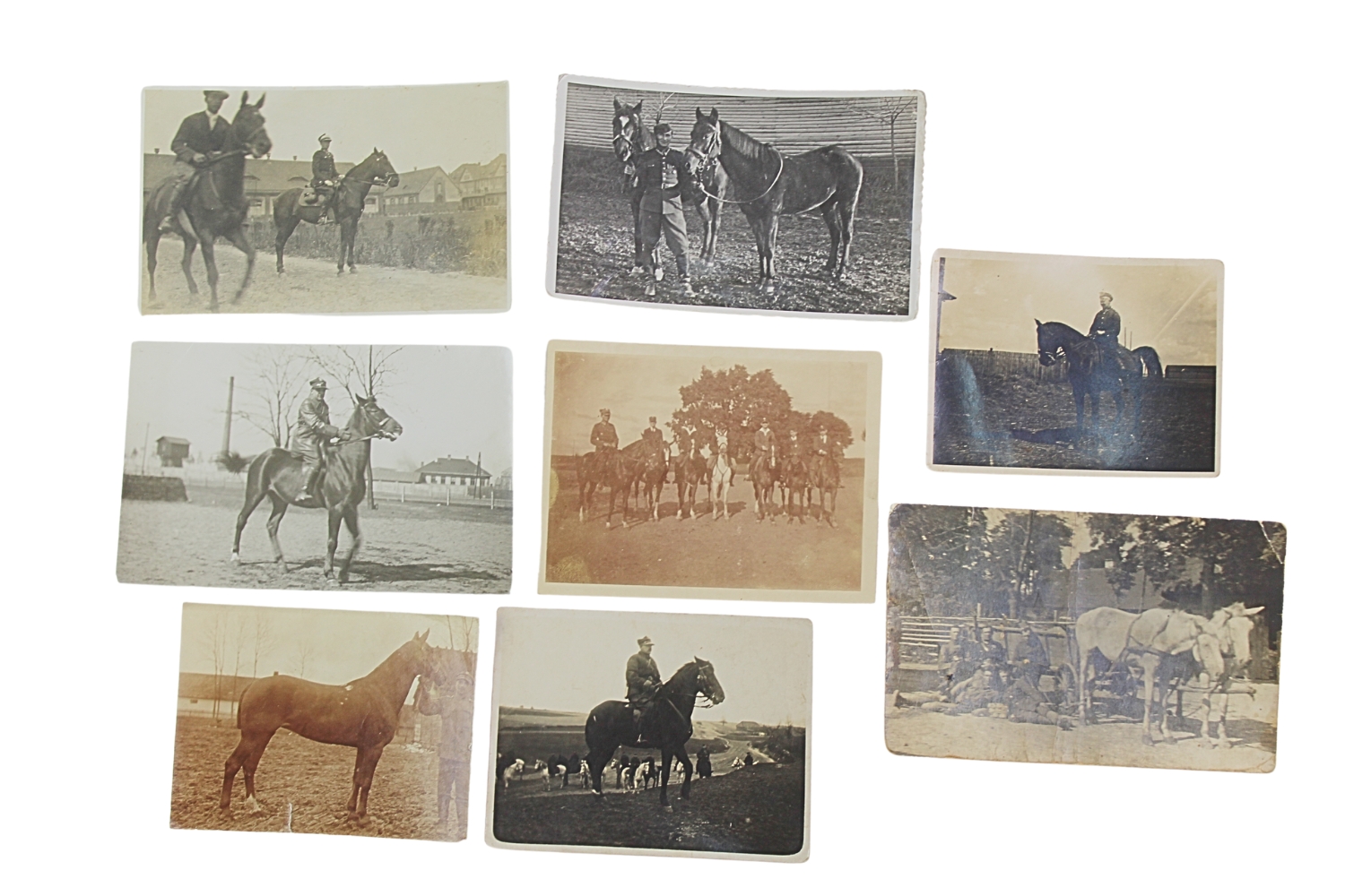 II RP Zestaw zdjęć kawaleria 