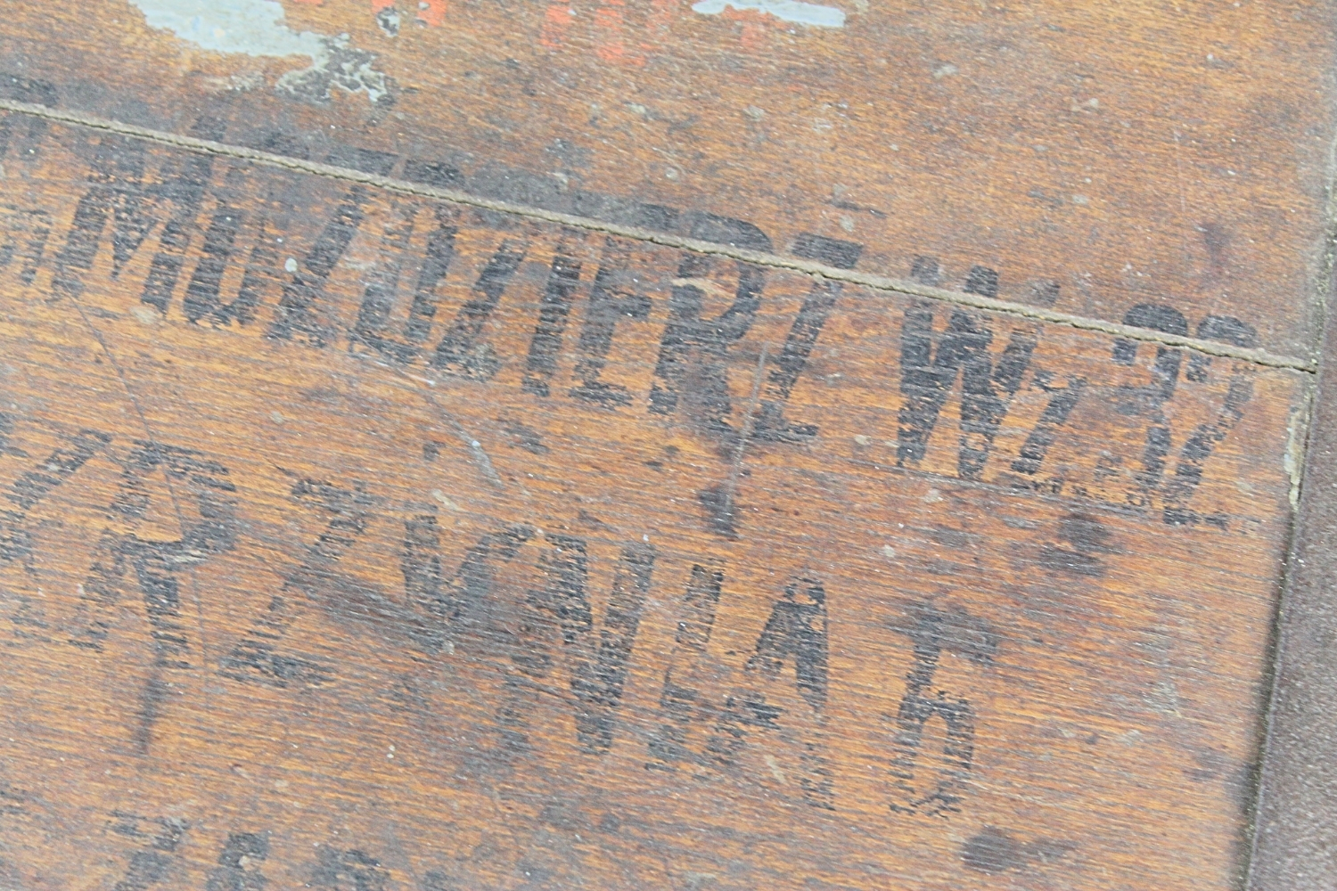 II RP Skrzynia 220mm Moździerz wz.32 Skoda Unikat 