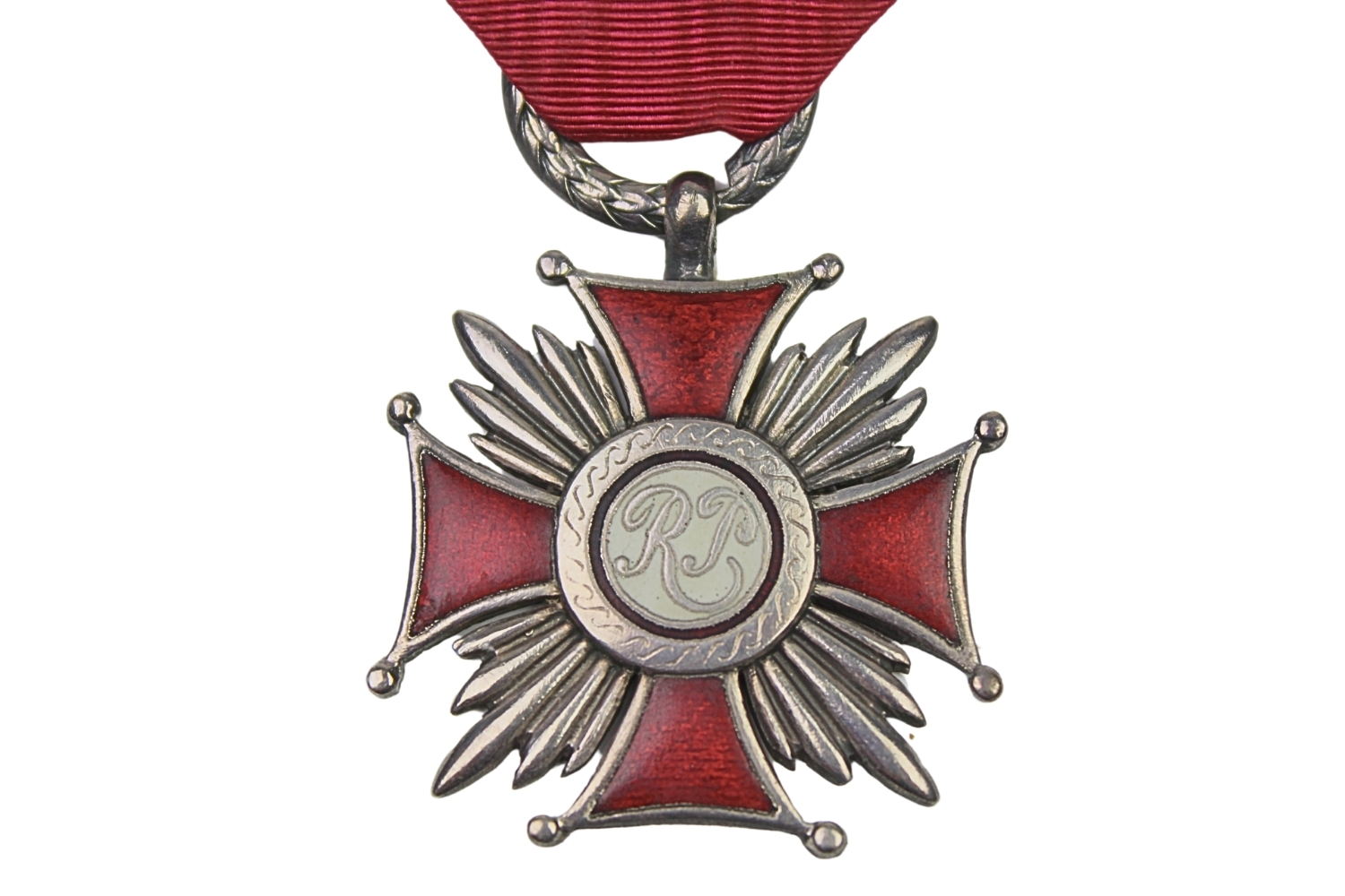 II RP SREBRNY KRZYŻ ZASŁUGI NUMEROWNY