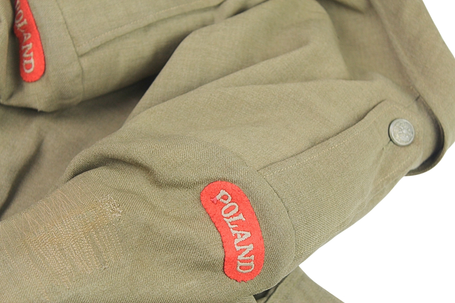 PSZnZ WCZESNA BLUZA BATTLEDRESS DENIM 1. PUŁK PANCERNY 1. DYWIZJA PANCERNA