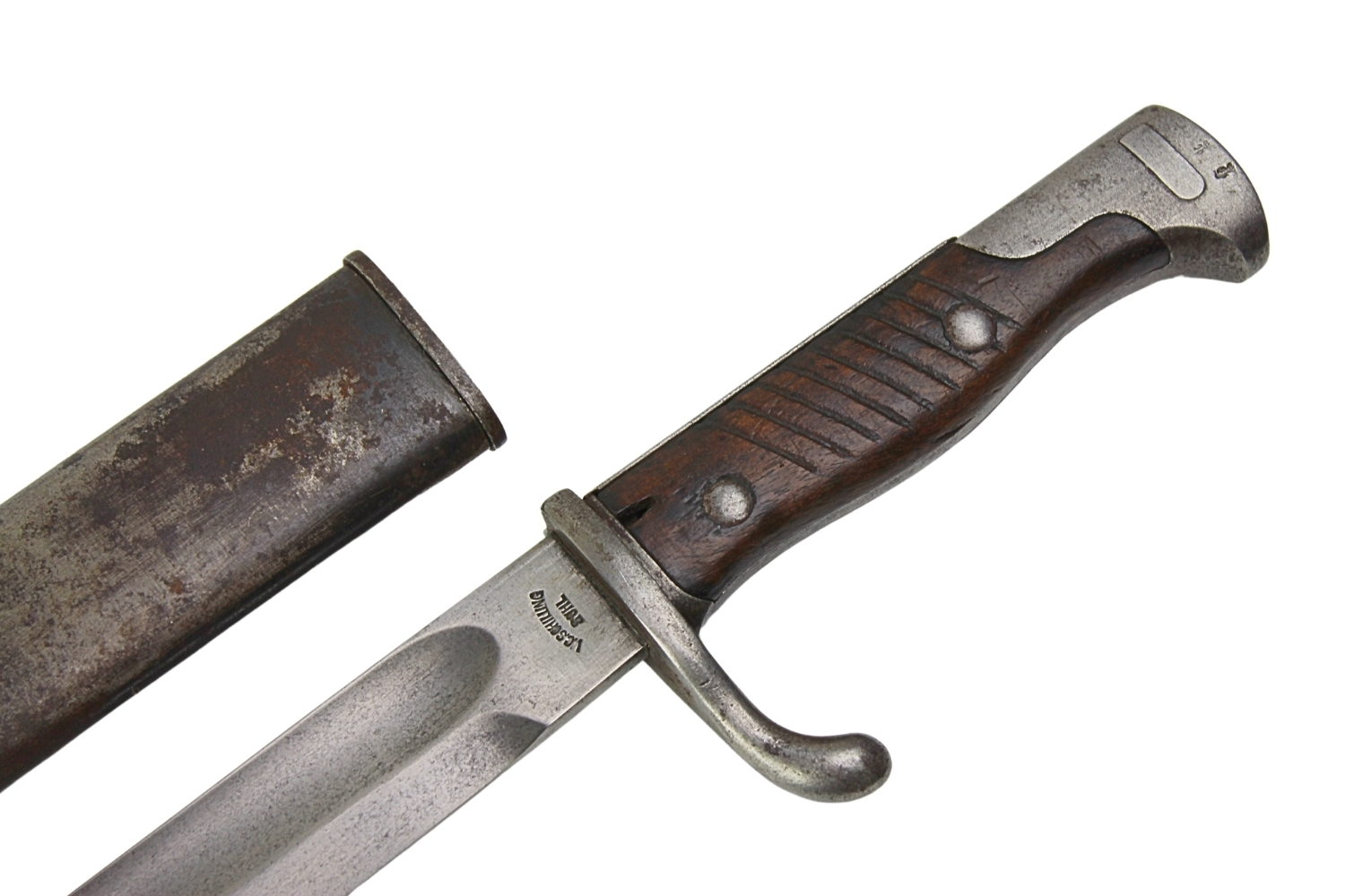 Bagnet niemiecki wz.98 05 „Liść” Schilling Suhl 1917