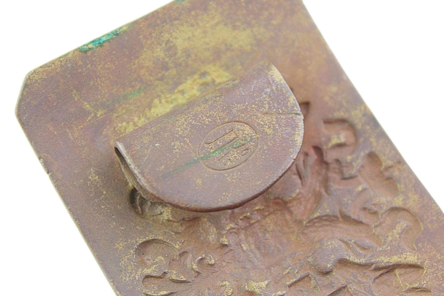 Klamra carska piechoty sygnowana