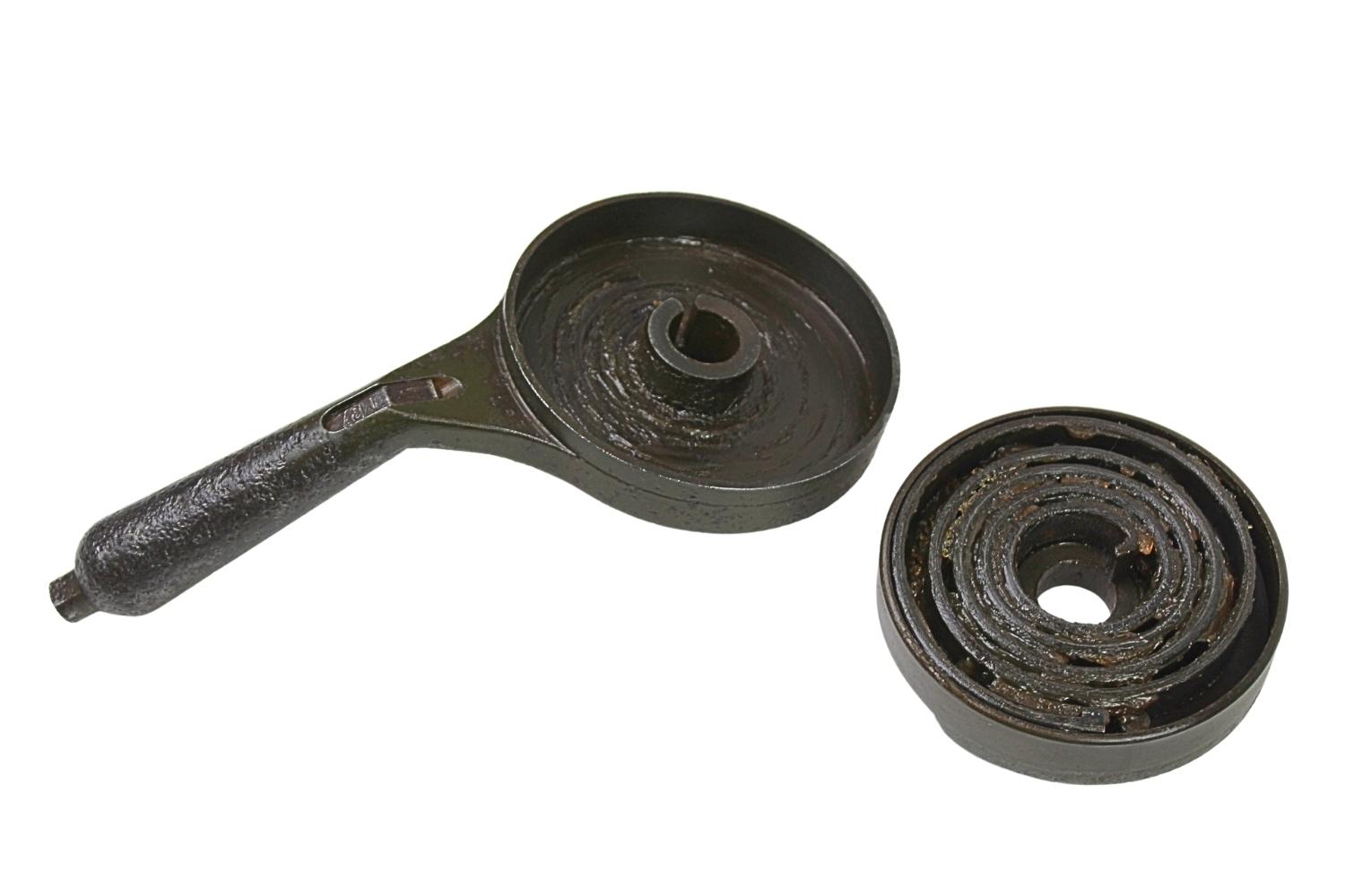 II RP Patelnia, dźwignia rygla zamka armata 37mm wz.36 Bofors 