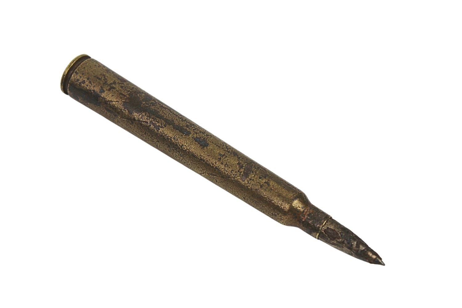 II RP Nabój kb. Ppanc. UR wz.35 1937 skorupa dekoracyjna