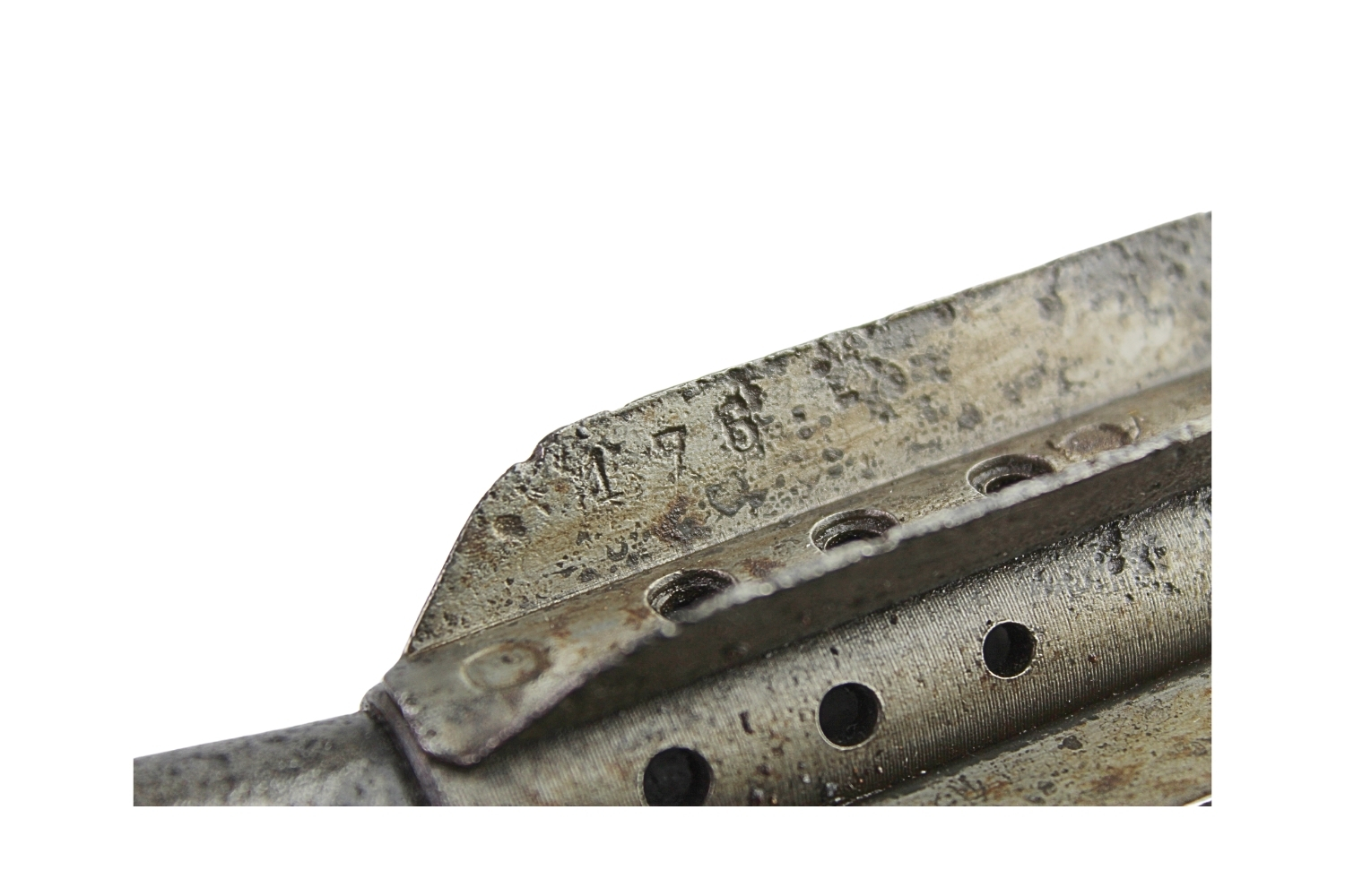 II RP GRANATNIK 46 MM WZ. 36 SKORUPA DEKORACYJNA Z ZAPALNIKIEM