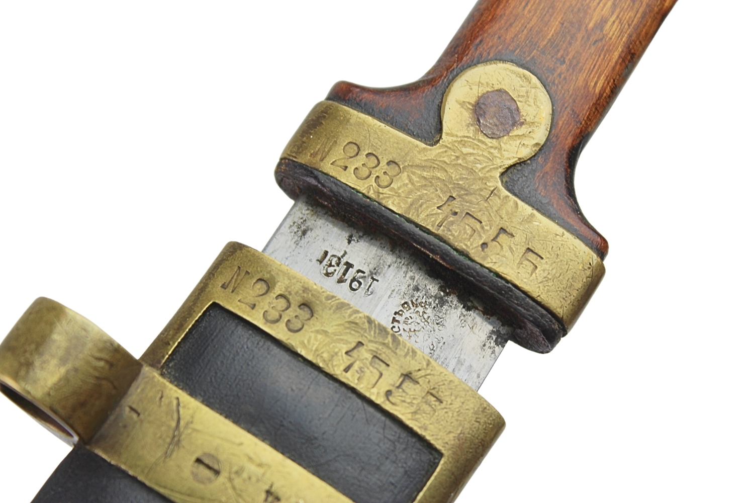 Rosyjski kindżał "bebut"  wz.1907 1913 zgodny