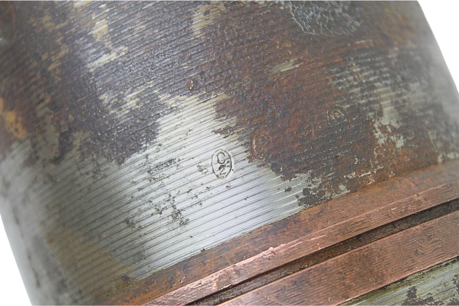 II RP 100mm Haubica wz.14 19 granat wz.31 Skorupa Dekoracyjna UNIKAT