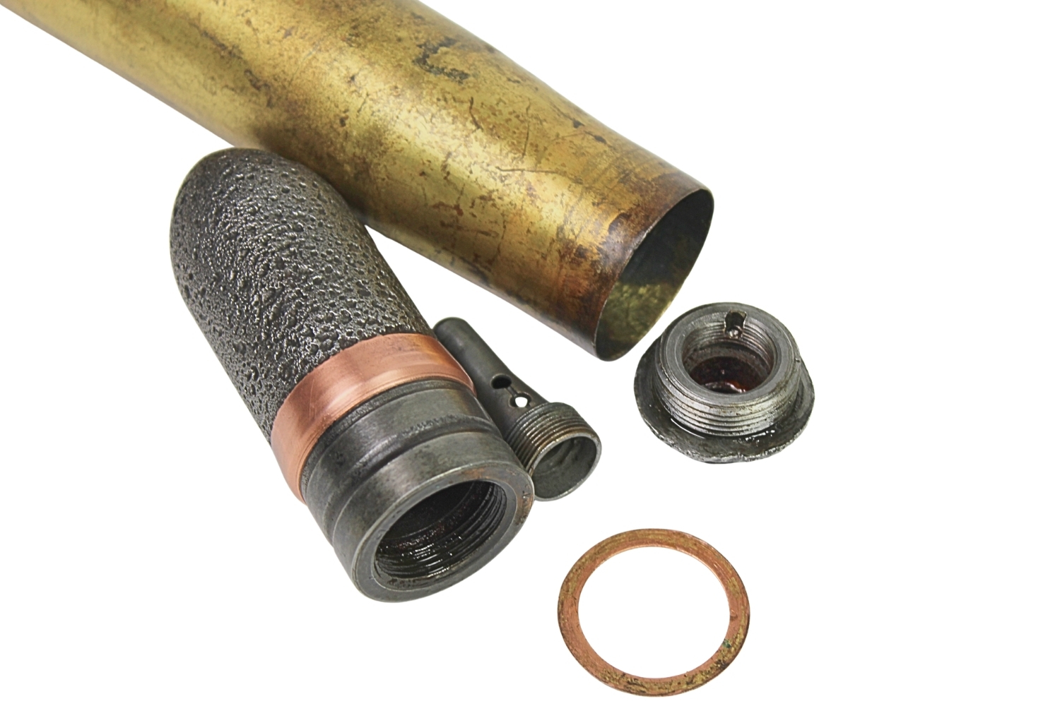 IIRP NABÓJ 37MM WZ. 36 P.PANC. BOFORS SKORUPA DEKORACYJNA