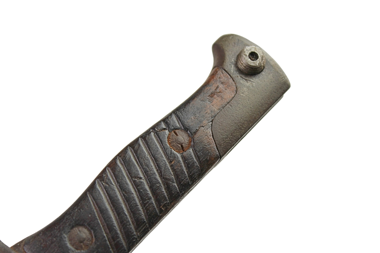 Bagnet pruski S98 – Ość- sygnowany, skórzana pochwa