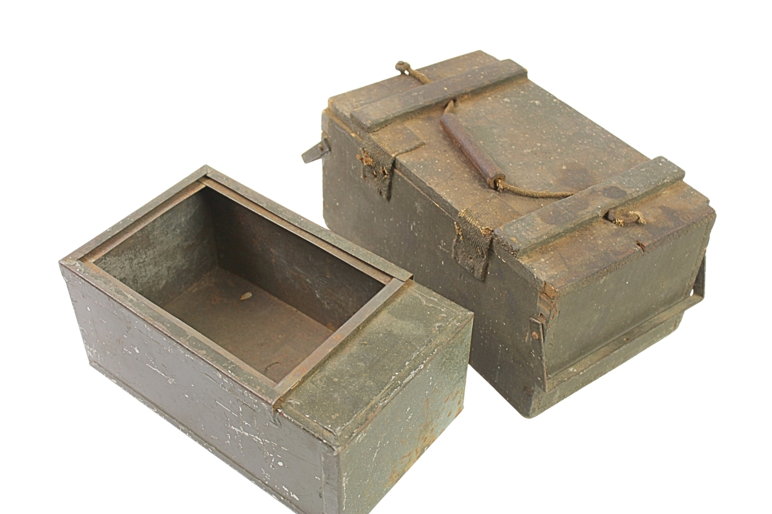 Skrzynka z konserwą na ładunki do moździerza Stockes Brandt 81mm