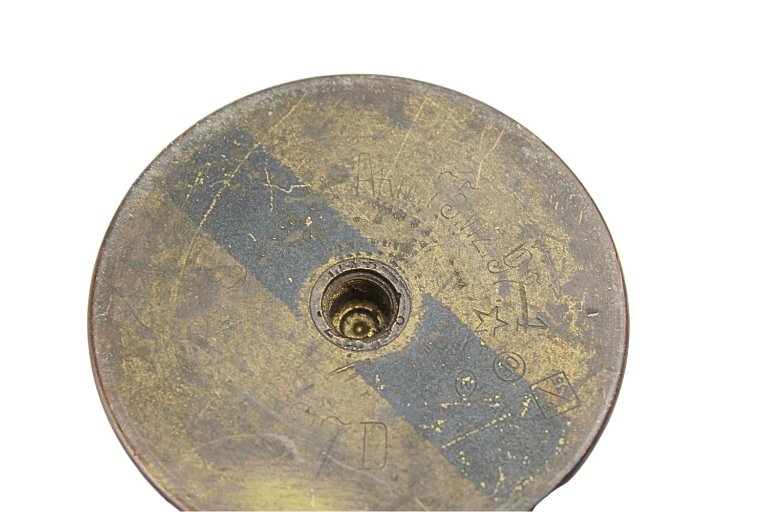 II RP Armata Schneider 75mm wz.97 granat wz.15 Skorupa Dekoracyjna 